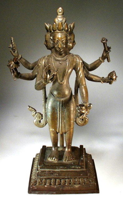 VISHNU OR BRAHMA - NEPAL 17-18th Cent.