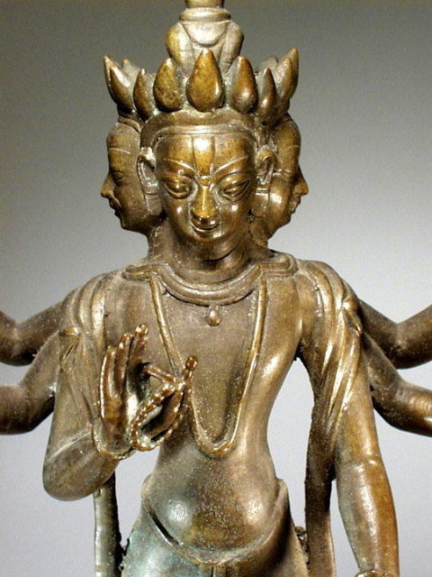 VISHNU OR BRAHMA - NEPAL 17-18th Cent.