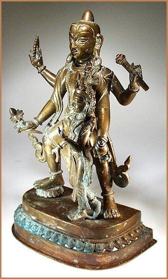 VISHNU & LAXMI - NEPAL 18 -19th Cent.