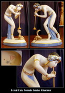 ROYAL DUX DECO FEMALE SNAKE CHARMER