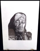 ORIGINAL SIGNED LITHO/ETCHING NATIVE MAORI 10A