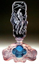 CZECH PERFUME BOTTLE LUSTER HANSEL & GRETEL