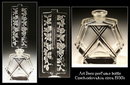 VINTAGE CZECH ART DECO PERFUME BOTTLE #32