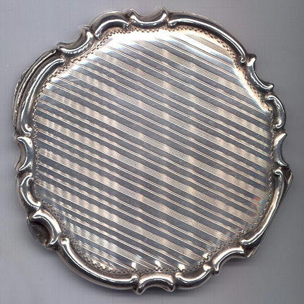 VIENNESE ART DECO SILVER COMPACT #42