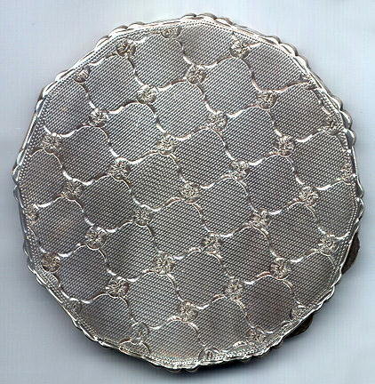 VIENNESE ART DECO SILVER COMPACT #69