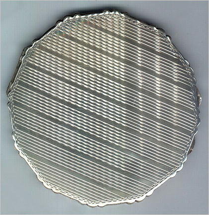 VIENNESE ART DECO SILVER COMPACT #69