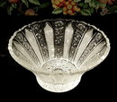 VINTAGE CZECH CUT CRYSTAL BOWL #179