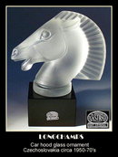 HORSE CAR MASCOT HOOD ORNAMENT