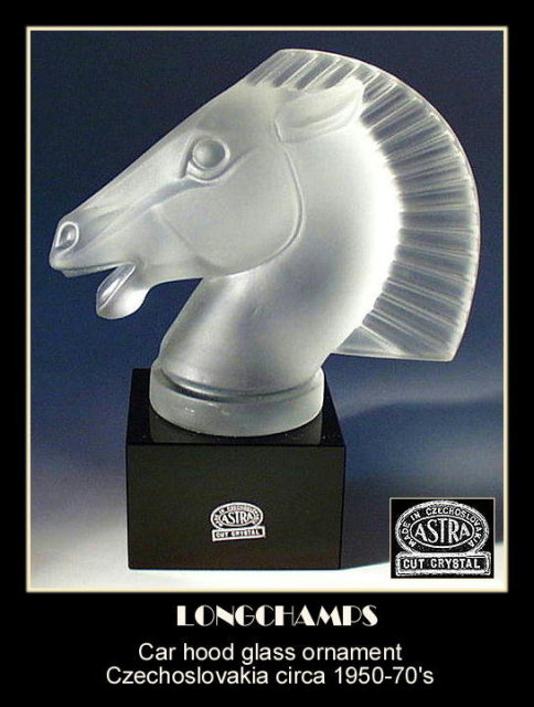 HORSE CAR MASCOT HOOD ORNAMENT
