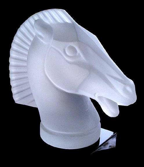 HORSE CAR MASCOT HOOD ORNAMENT