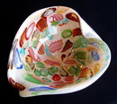 VINTAGE MURANO ITALIAN ART GLASS BOWL / ASHTRAY