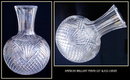 CUT GLASS CARAFE AMERICAN BRILLIANT PERIOD #56
