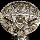 CUT GLASS COMPOTE AMERICAN BRILLIANT PERIOD #59