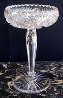 CUT GLASS COMPOTE AMERICAN BRILLIANT PERIOD #59