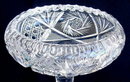 CUT GLASS COMPOTE AMERICAN BRILLIANT PERIOD #62