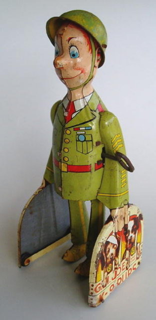 JI JOE WIND UP CHARACTER TOY UNIQUE C. 1941