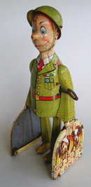 JI JOE WIND UP CHARACTER TOY UNIQUE C. 1941