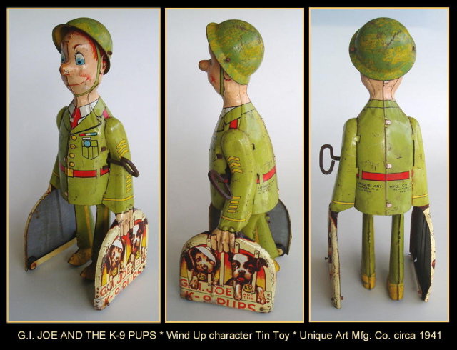 JI JOE WIND UP CHARACTER TOY UNIQUE C. 1941