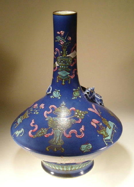 LATE QING GUANGSU CHINESE DRAGON VASE