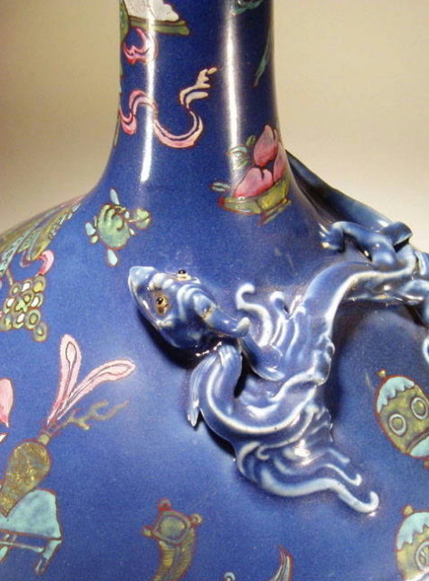 LATE QING GUANGSU CHINESE DRAGON VASE