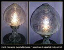 AMERICAN CUT GLASS TABLE LAMP PAIRPOINT? #64