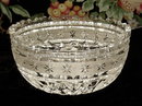 CUT GLASS BOWL AMERICAN c.1920-30's #61