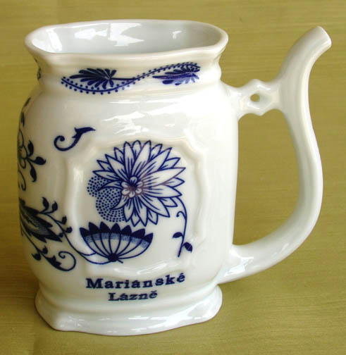 CZECH BLUE ONION SPA MINERAL WATER SIPPING CUP