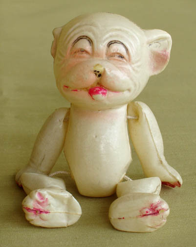 1930's VINTAGE CELLULOID BONZO DOG CHARACTER