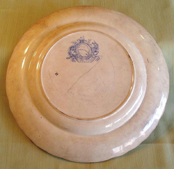 ENGLISH HISTORICAL PLATE PHILLIPS VERONA PR104
