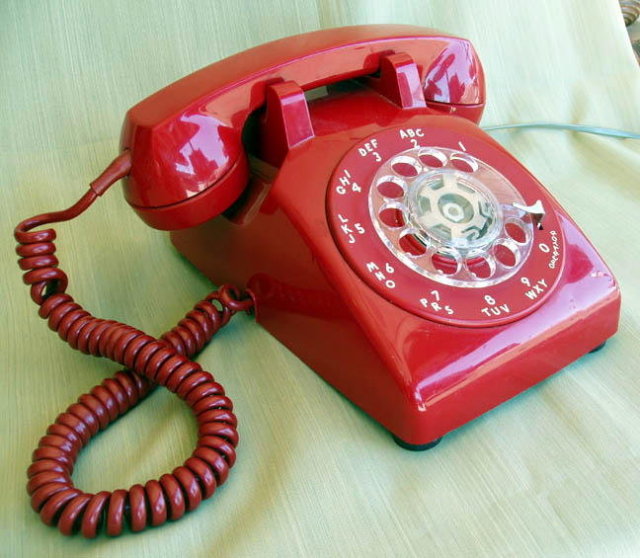 RED HOT LINE ROTARY TELEPHONE MS131