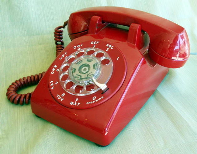 RED HOT LINE ROTARY TELEPHONE MS131