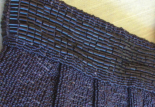CZECHOSLOVAKIAN ART DECO BEADED PURSE MS127