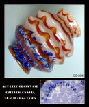CZECH ART DECO GLASS VASE KRALIK c.1920-30 CG208