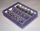 SET OF 6 MIB VINTAGE SILVER SPOONS SL48