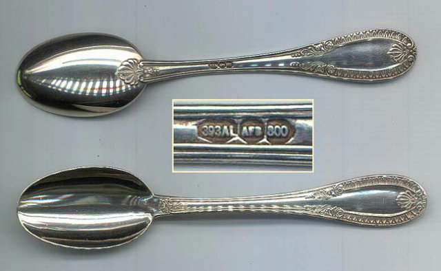 SET OF 6 MIB VINTAGE SILVER SPOONS SL48
