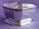 GORHAM STERLING SILVER OPEN SALT CELLAR 1927