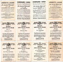 SET OF 12 GERMAN CIGARETTE CARDS c. 1930's P112