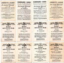 SET OF 12 GERMAN CIGARETTE CARDS c. 1930's P112