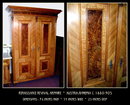 RENAISSANCE REVIVAL BURL WALNUT ARMOIRE