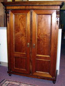 GERMAN RENAISSANCE REVIVAL WALNUT ARMOIRE c.1880