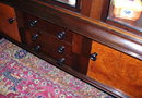 CZECH CUBISM / ART DECO BOOKCASE / CABINET c.1920