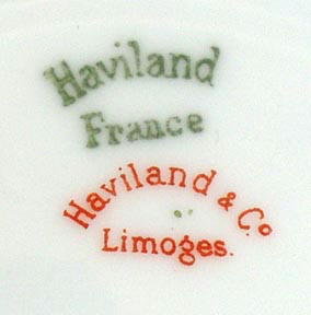 HAVILAND LIMOGES ANTIQUE PLATE 6-1/4