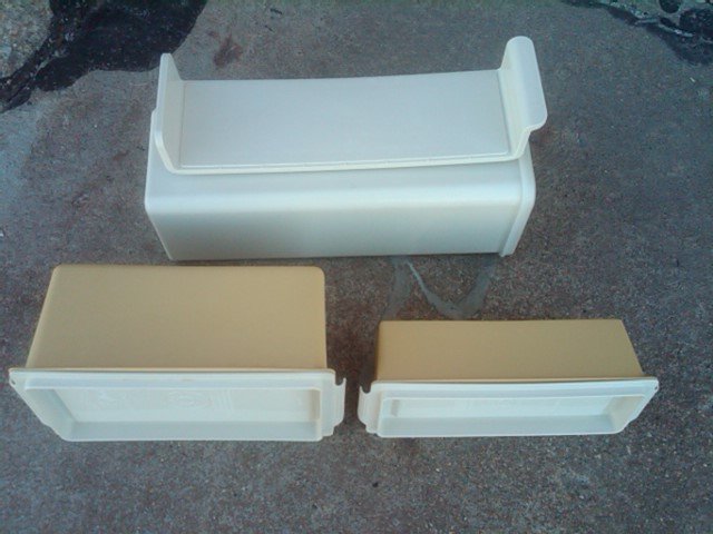 TUPPERWARE BUTTER CADDY BRICK CHEESE HOPPER DAIRY GOODS STORAGE CONTAINER REFRIGERATOR TUB