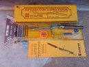 RUG CRAFTERS SPEED TUFTING TOOL TAPESTRY MAKING SET ORIGINAL SANTA ANA CALIFORNIA ADVERTISING BOX