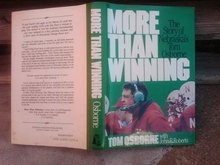 TOM OSBORNE MORE THAN WINNING NEBRASKA CORNHUSKER FOOTBALL COACH STORY BOOK COLLEGE FOOTBALL ATHLETIC PUBLICATION