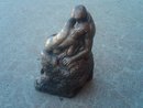 NUDE LOVER MAN WOMAN STATUE FIGURINE AUSTIN PRODUCTIONS RETRO DESK ORNAMENT 1971 DATE