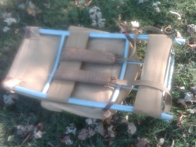 BOY SCOUT HIKING BACKPACK CANVAS KNAPSACK HIKE PACK 1960'S ERA SCOUTING ACCESSORY OUTDOOR APPAREL EQUIPMENT