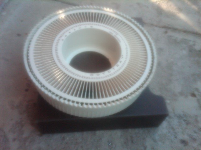 Sawyers Patented Rototray Picture Slide Viewer Tray Retro 1964 Electronic Projector Accessory