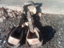 Kid Cowboy Horse Stirrup Farm Ranch Tool Western Style Cabin Decoration Wall Ornament