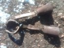Kid Cowboy Horse Stirrup Farm Ranch Tool Western Style Cabin Decoration Wall Ornament